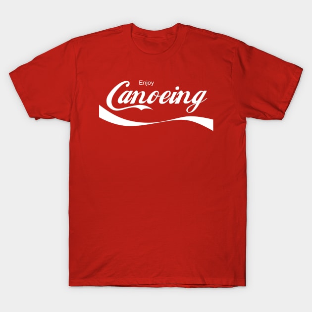 Enjoy Canoeing T-Shirt by esskay1000